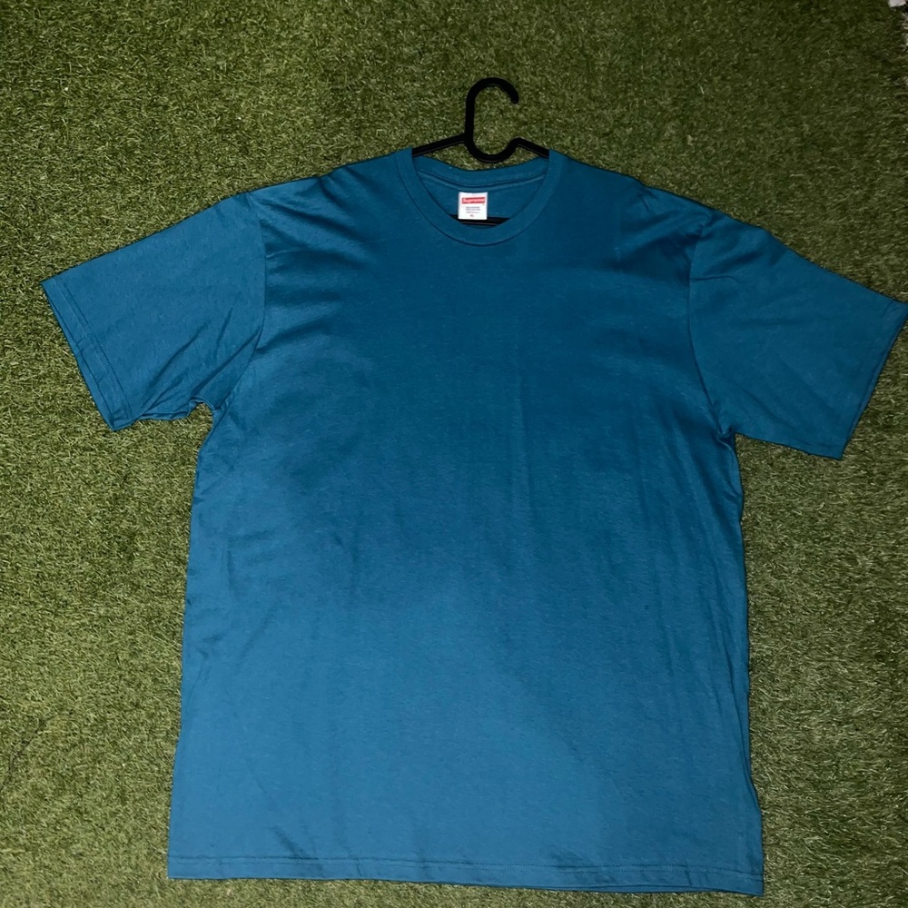 Supreme Teal Short Sleeve Tee